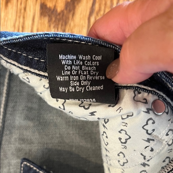 Rock Revival Dark Wash Skinny Jeans, NWOT, 12 - Picture 5 of 10